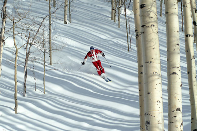 Skiing Boarding Taos