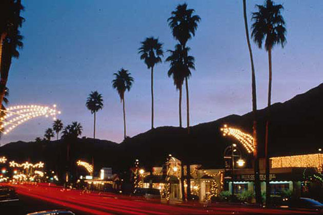 Palm Springs at Night