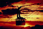 Sandia Tram Sunset